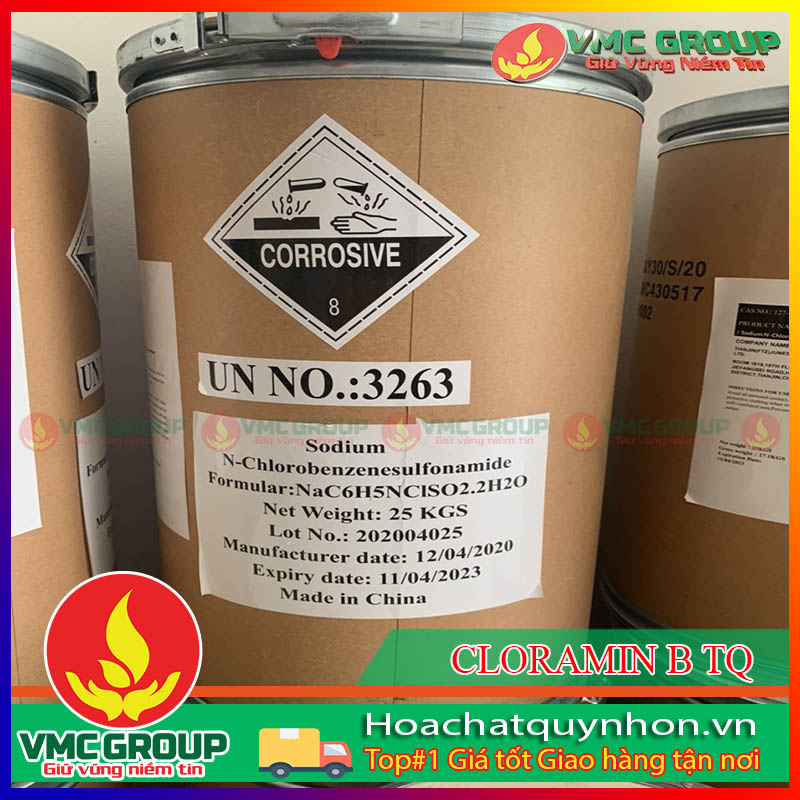 Địa chỉ mua Cloramin B Trung Quốc uy tín giá tốt.