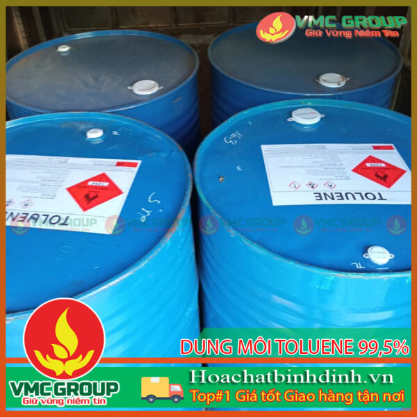 Toluen được ứng dụng trong nhiều ngành công nghiệp