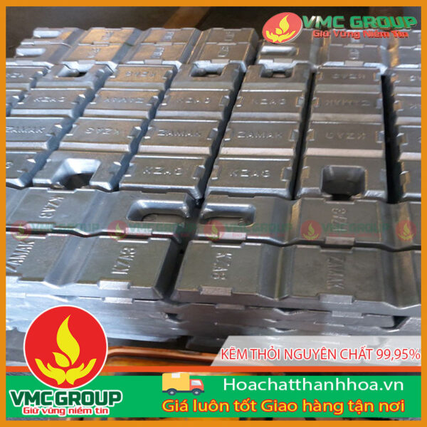 Vật liệu kẽm được sử dụng nhiều trong sản xuất công nghiệp