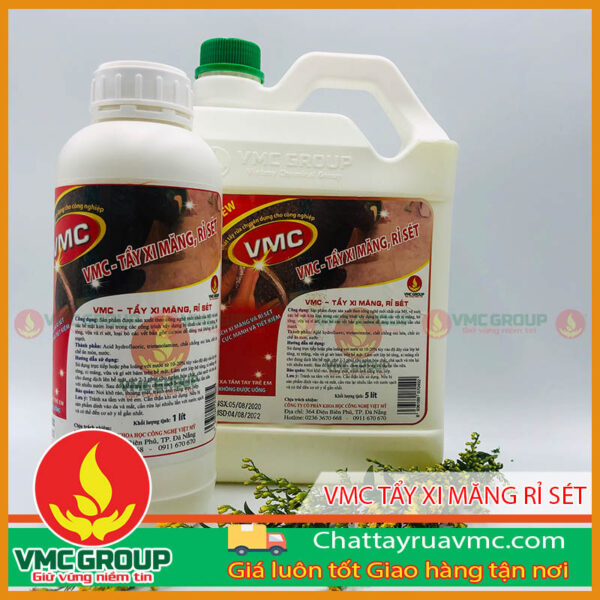 Chất tẩy xi măng rỉ sét VMC giúp loại bỏ xi măng hiệu quả