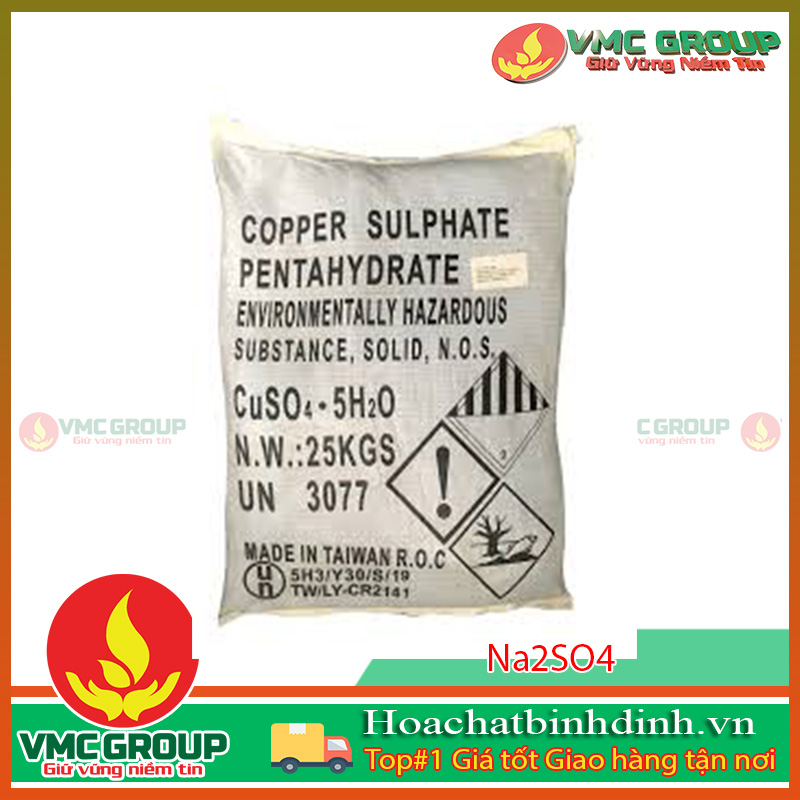 Natri sunphat ứng dụng trong nhiều ngành công nghiệp