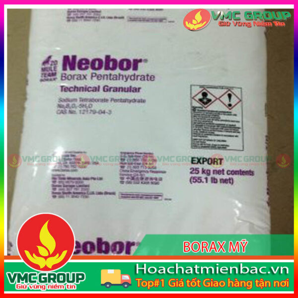 Borax được dùng trong nhiều lĩnh vực sản xuất