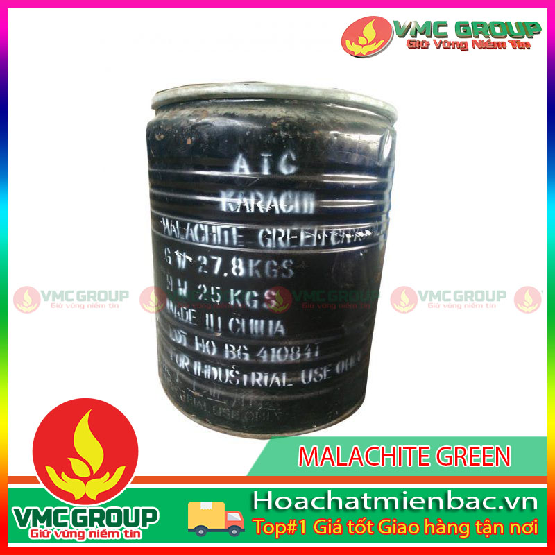 Malachite green được dùng trong nhiều ngành nghề