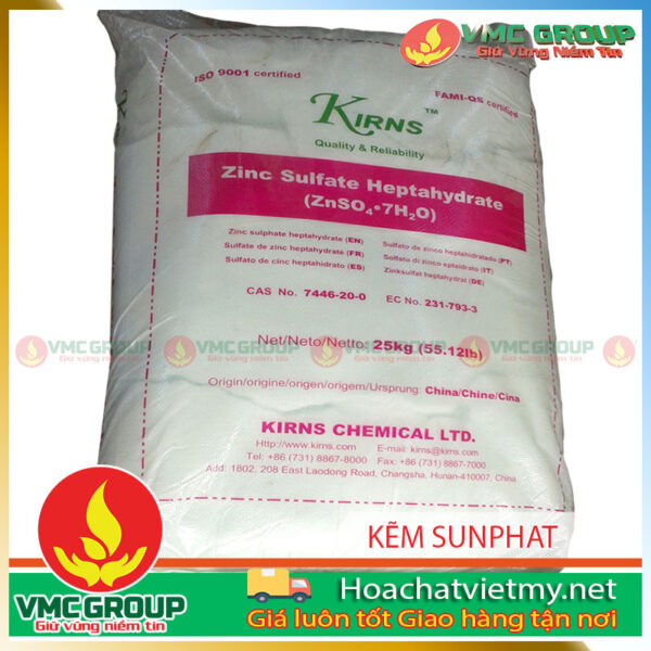 ZnSO4 được ứng dụng trong nhiều lĩnh vực