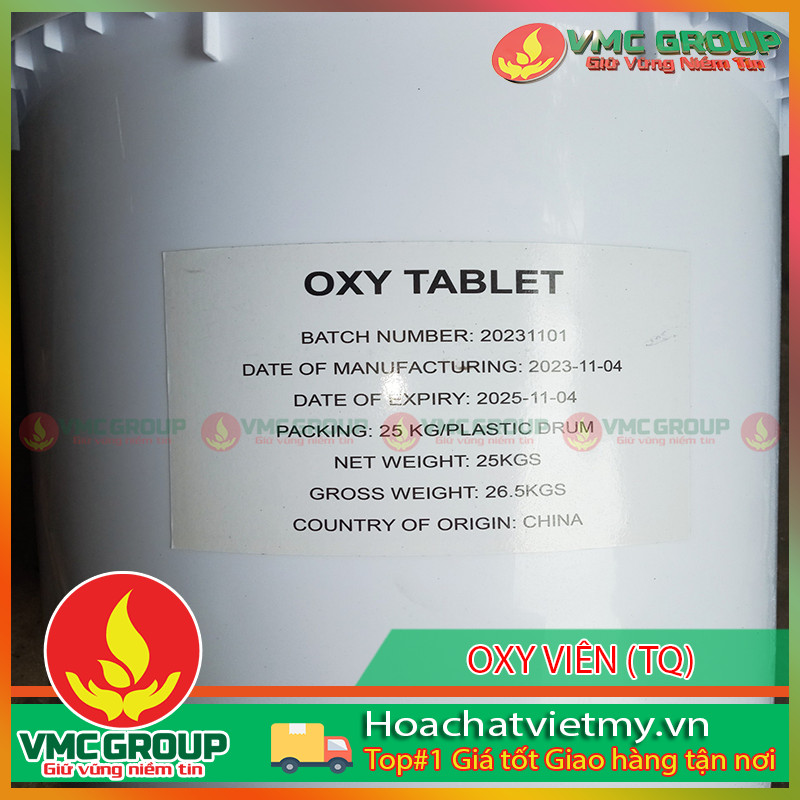 Mua oxy viên dùng trong thủy sản ở đâu chất lượng cao