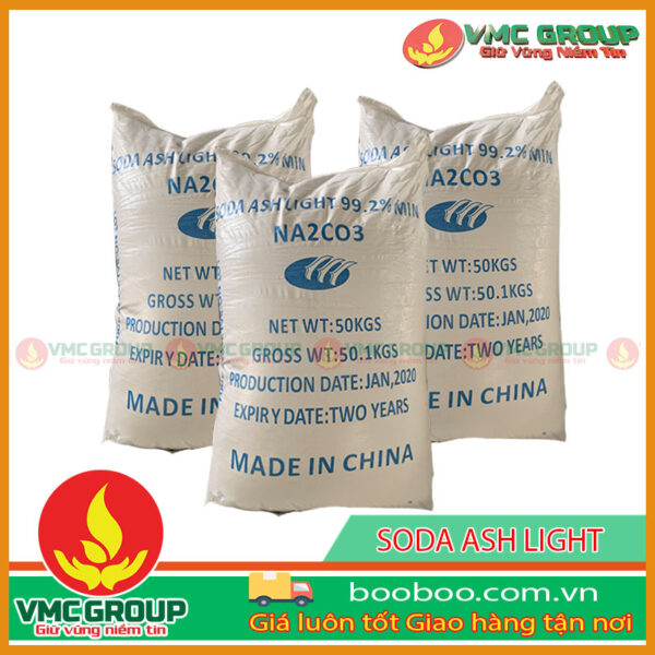 Soda Ash Light- Hóa chất làm tăng pH trong nước