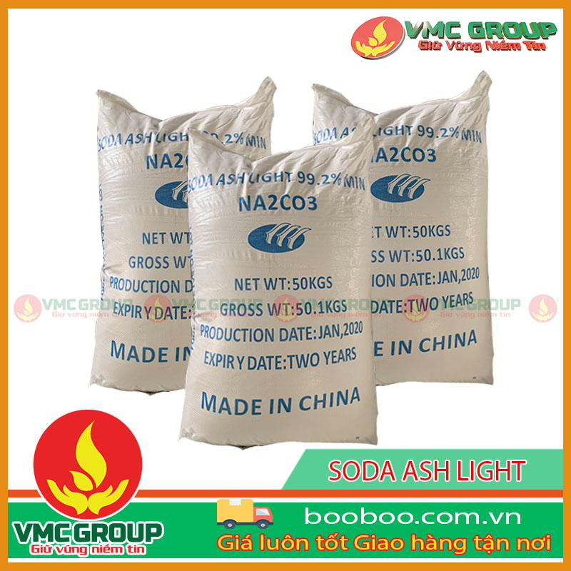 Soda Ash Light- Hóa chất làm tăng pH trong nước
