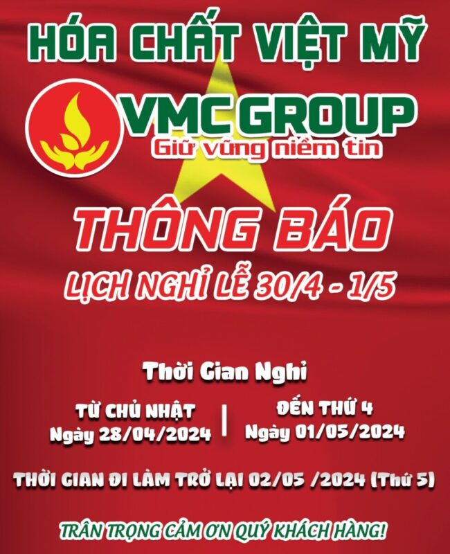 Thông báo nghỉ lễ 30/4 - 1/5