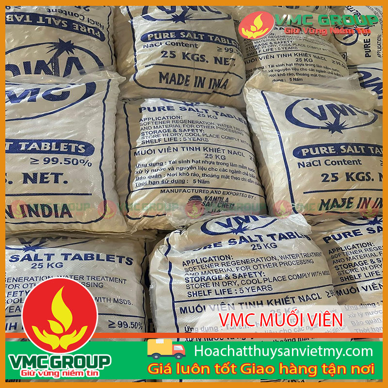 Địa chỉ mua muối viên Ấn Độ VMC giá tốt