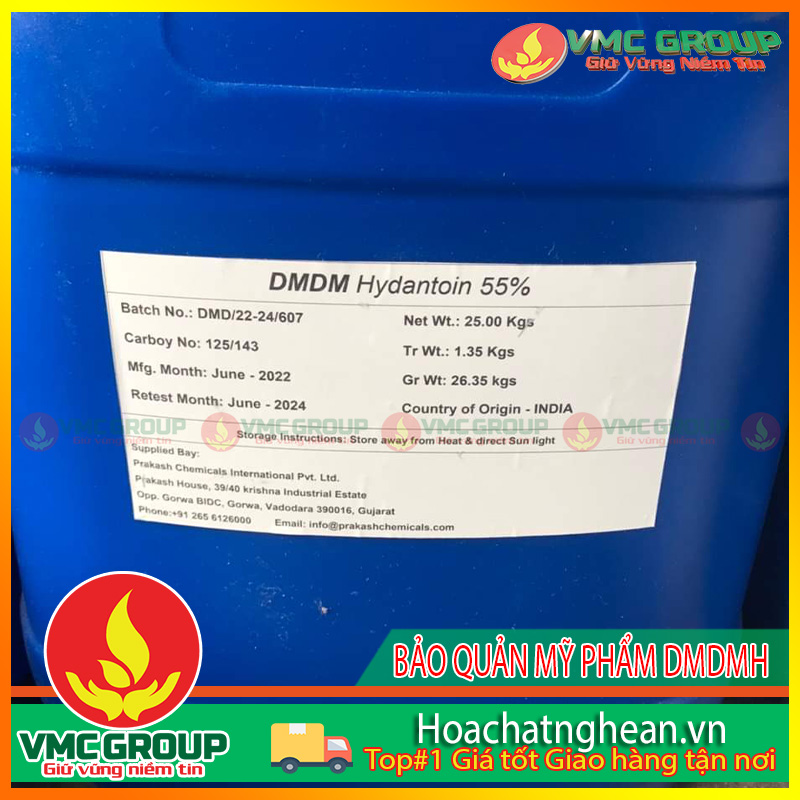 Mua chất bảo quản nước rửa chén DMDMH ở đâu chất lượng cao