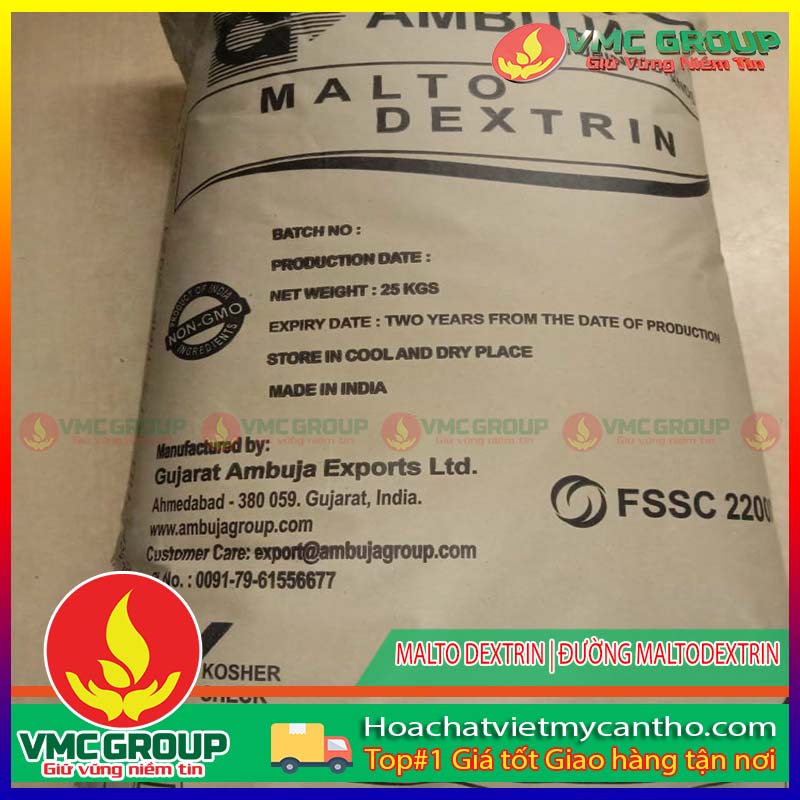 Công dụng của đường Maltodextrin trong thực phẩm