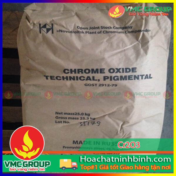Hóa chất Việt Mỹ- địa chỉ phân phối Chrome oxide chất lượng cao