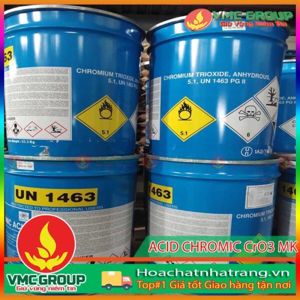 Acid chromic mang đến nhiều lợi ích cho đời sống