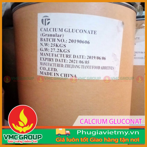 Calcium gluconate có nhiều tác dụng trong đời sống