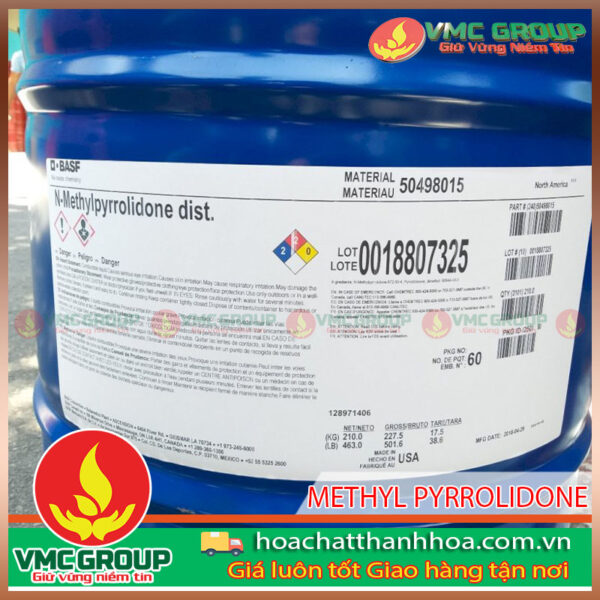 Mua N-Methyl pyrrolidone tại Việt Mỹ chất lượng cao