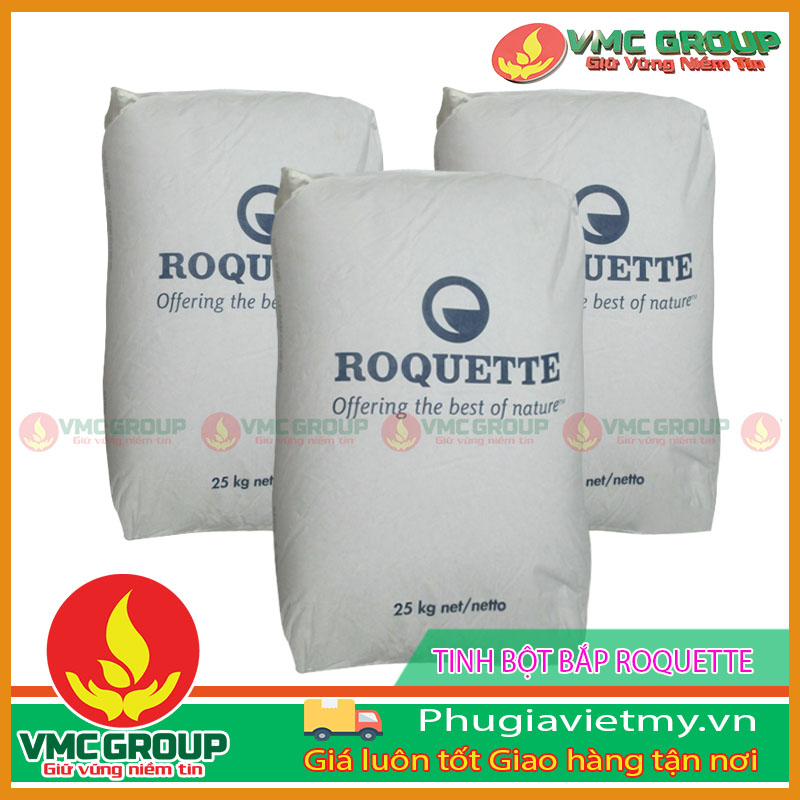 Tinh bột bắp biến tính Roquette được sử dụng nhiều trong sản xuất thực phẩm