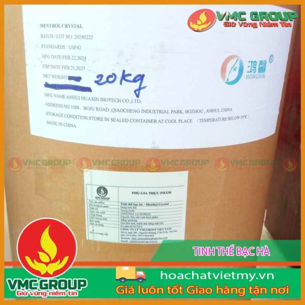 Mua tinh thể bạc hà ở đâu uy tín giá tốt