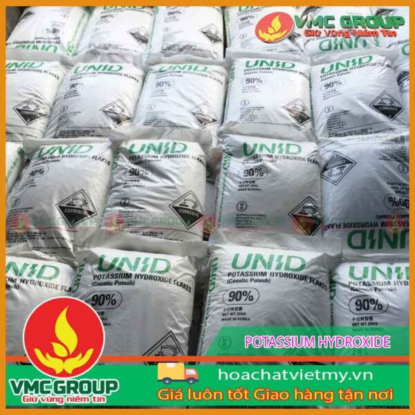 Mua Potassium hydroxide tại Việt Mỹ đảm bảo chất lượng