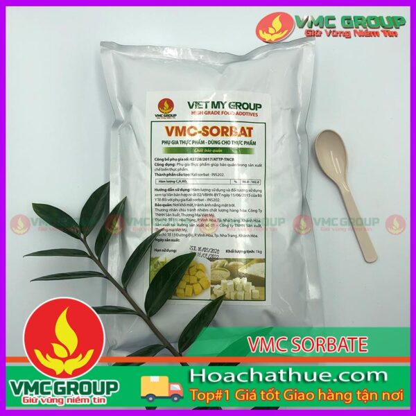 Mua Potassium sorbate tại Việt Mỹ cam kết chất lượng cao