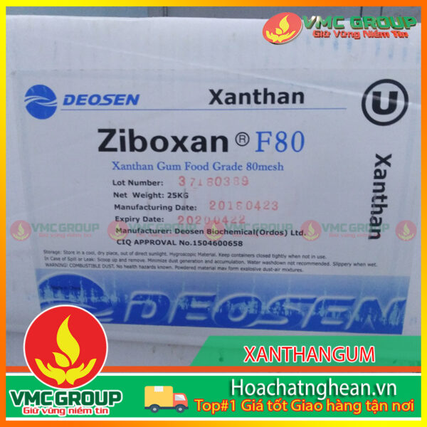 Mua Xanthan Gum Ziboxan F80 tại Việt Mỹ chất lượng cao