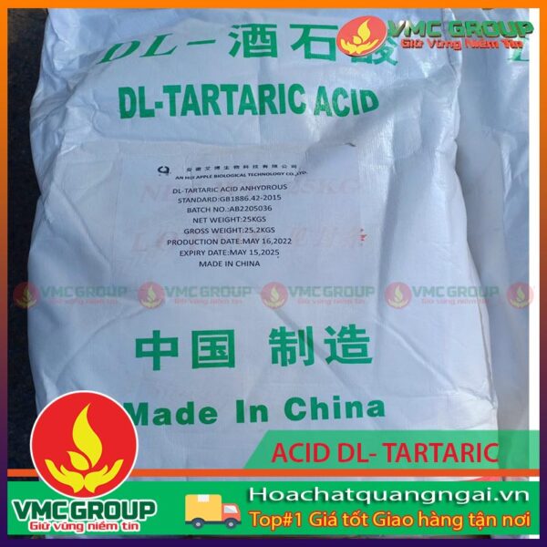 Tartaric acid có nhiều lợi ích trong đời sống