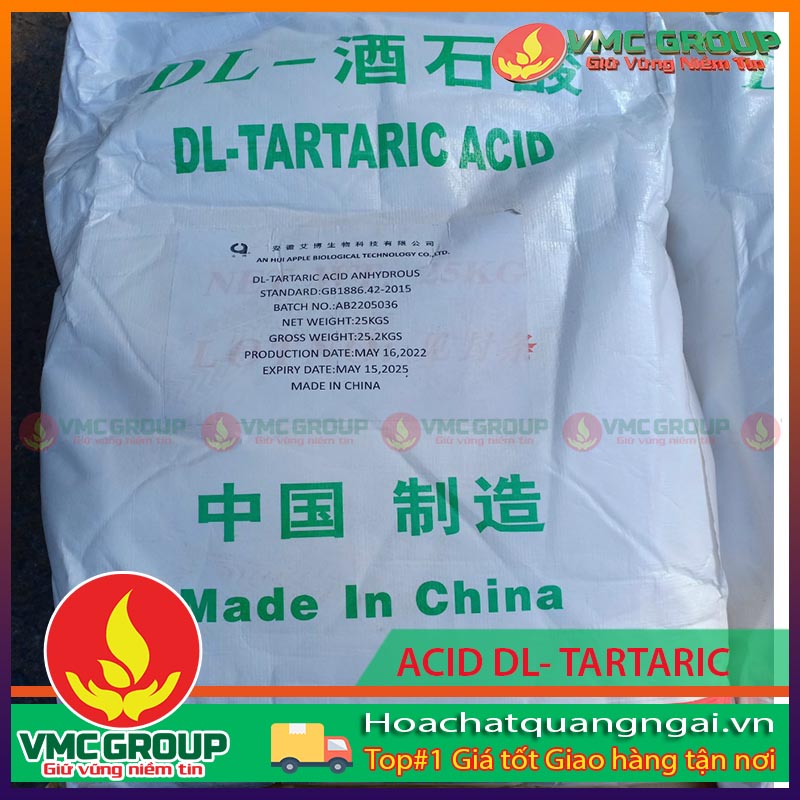 Tartaric acid có nhiều lợi ích trong đời sống
