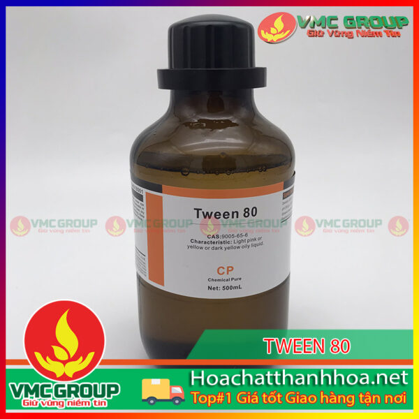 Tween 80 có nhiều công dụng quan trọng trong đời sống