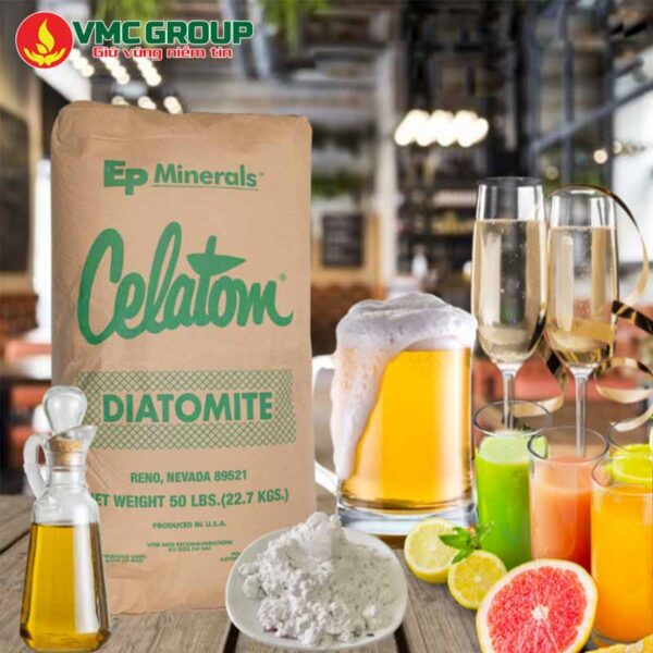 Bột trợ lọc Diatomite thực phẩm