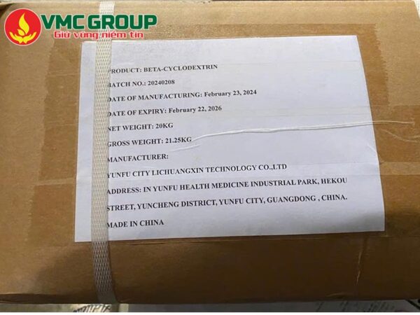 Lưu ý khi sử dụng Beta Cyclodextrin