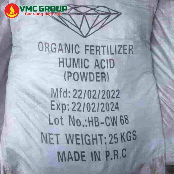 Acid Humic bao 25kg giá bao nhiêu