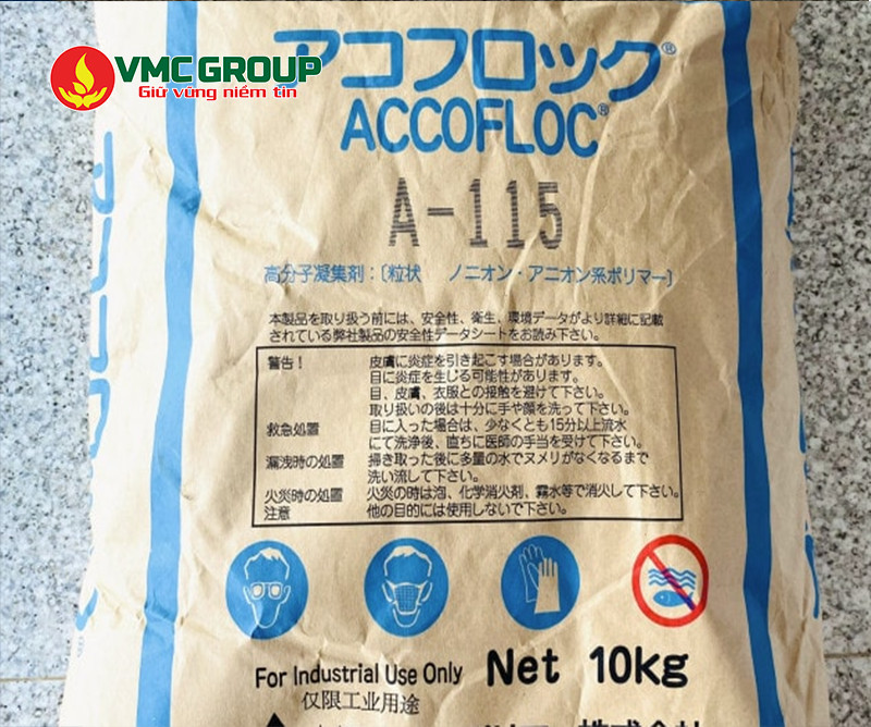Polymer A115 Accofloc của Nhật Bản