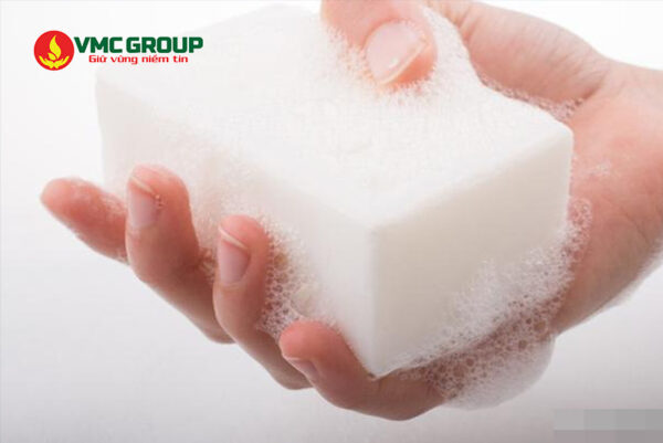 Lauric acid được dùng trong sản xuất xà phòng