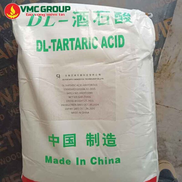 Địa chỉ mua Tartaric Acid chính hãng giá tốt