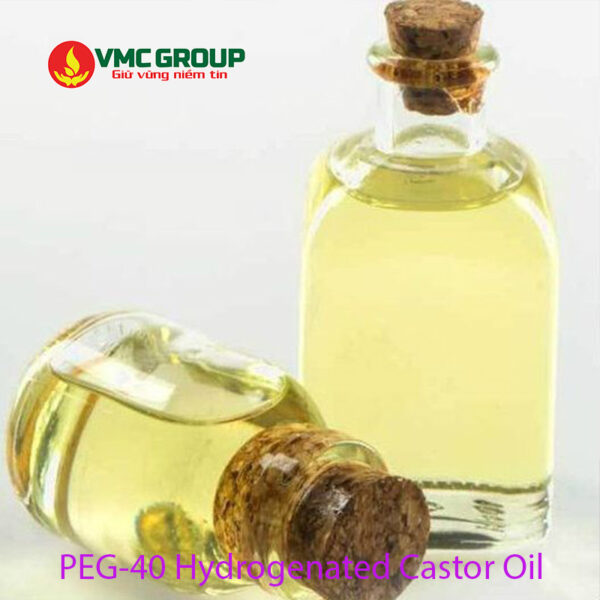 PEG-40 Hydrogenated Castor Oil có dạng lỏng màu vàng