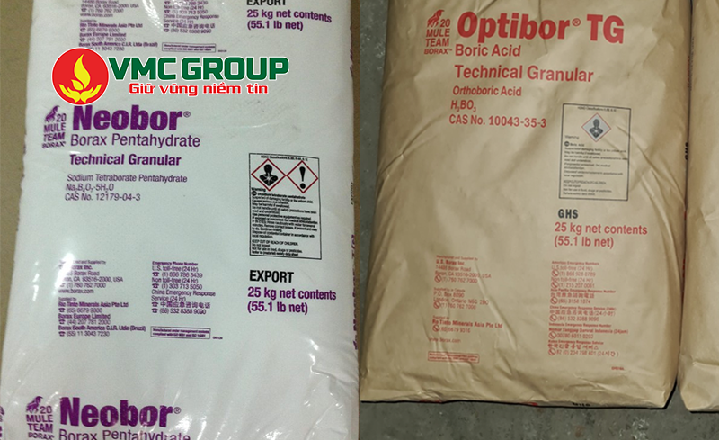 Mua borax - boric acid tại Việt Mỹ uy tín, chất lượng