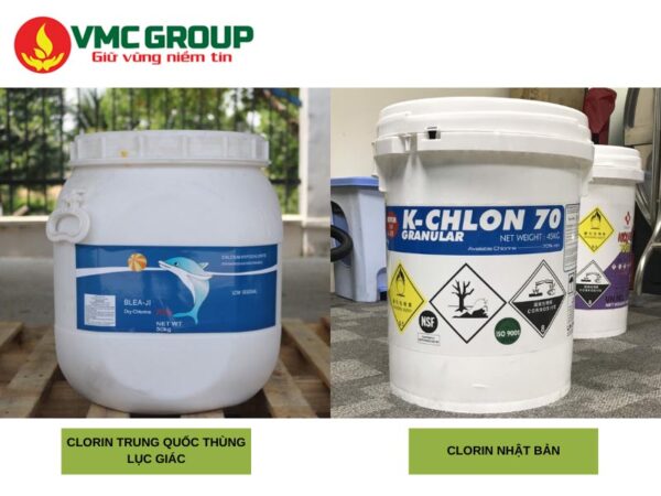 SO SÁNH CLORIN CÁ HEO TRUNG QUỐC VÀ CLORIN NHẬT BẢN