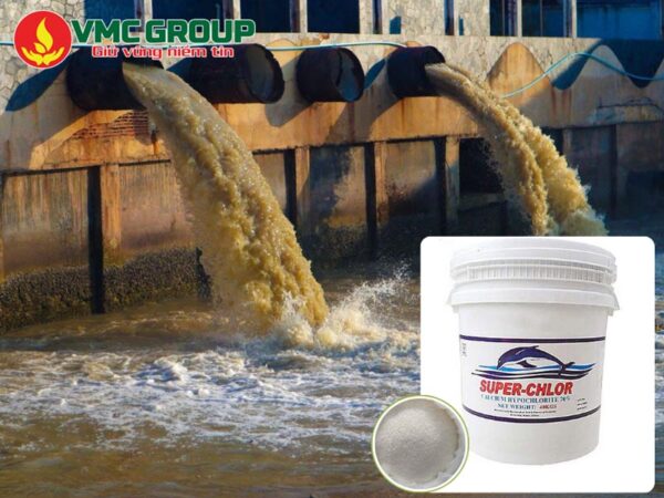 Clorin Trung Quốc xô tròn- Giải pháp tiết kiệm cho các doanh nghiệp xử lý nước thải