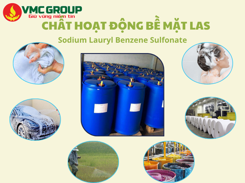 Hóa chất LAS và ứng dụng cơ bản