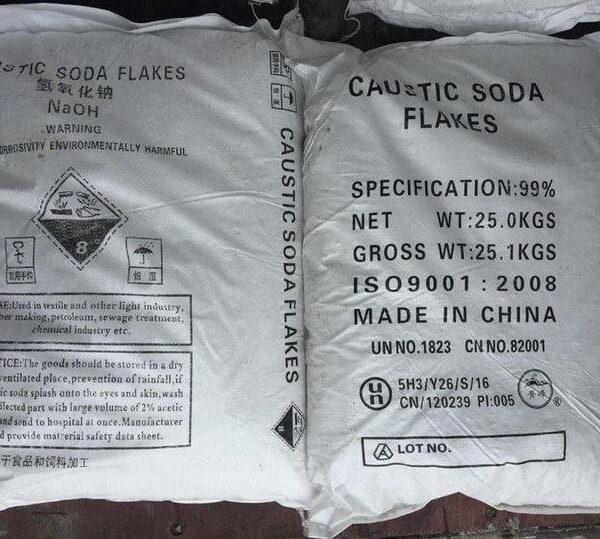 CAUSTIC SODA FLAKES - NAOH 99% - XÚT VẢY TRUNG QUỐC