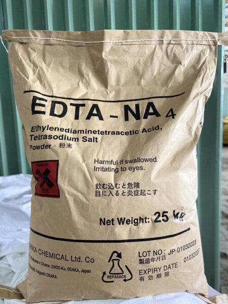 EDTA NHẬT BẢN - KHỬ PHÈN, KHỬ KIM LOẠI NẶNG CHO AO NUÔI