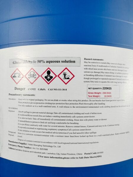 HÓA CHẤT THỦY SẢN GLUTARALDEHYDE 50% - PROTECTOL