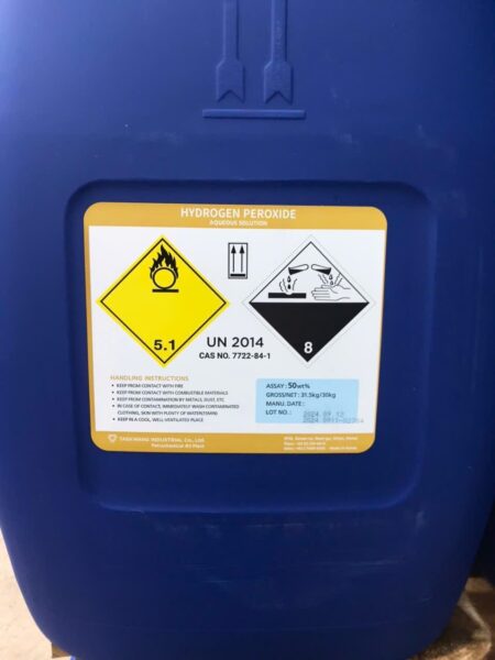 HYDROGEN PEROXIDE – H2O2 – OXY GIÀ HÀN QUỐC 50%